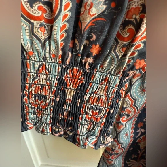 Hill House Mini Dress - Blue and Pink Pattern NWT size XS - Picture 5 of 7